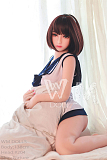 WM Doll ラブドール 138cm Mini #204ヘッド リアルドール TPE製