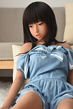 褐色ダッチワイフ 小麦肌色 可愛い 軽量リアルドール AXBDOLL 130cm バスト大 かわいいセックスドール AXB Doll #93 TPEドール