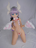 Aotume Doll #09 アニメラブドール 135cm AAカップ TPE製 等身大リアルドール 【掲載画像のボディは既に生産終了】