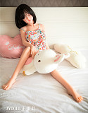 JY DOLL #150 ラブドール 125cm 大胸 TPE製 褐色肌エロ人形 瞑り目セックスドール 小型軽量
