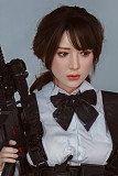 制服セックスドール高級シリコン アジア制服レディ 黒髪 究極版170cm Cカップ rzrdoll人造人 Lisa