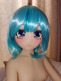 Aotume Doll #23 アニメラブドール 135cm AAカップ 細身タイプ TPE製 等身大リアルドール 【掲載画像のボディは既に生産終了】