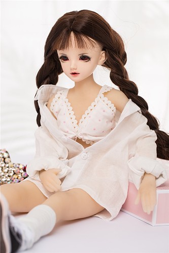 Mini Doll リアルラブドールミニ セックス可能 53cm普通乳TPE M2ヘッド 収納が便利（隠しやすい）使いやすい 普段は鑑賞用 53cm-75cm身長選択可能