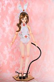Mini Doll ミニドール セックス可能 58cm普通乳 BJD M2ヘッド 53cm-75cm身長選択可能