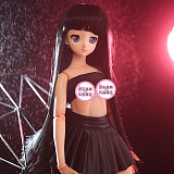 Mini Doll 小型ダッチワイフ セックス可能 58cm普通乳 BJD M3ヘッド 53cm-75cm身長選択可能
