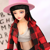 Mini Doll ミニドール セックス可能 58cm普通乳 BJD M2ヘッド 53cm-75cm身長選択可能