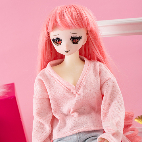 Mini Doll リアルラブドール小さい セックス可能 53cm普通乳TPE M7ヘッド 収納が便利（隠しやすい）使いやすい 普段は鑑賞用 53cm-75cm身長選択可能