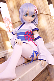 Aotume Doll #12 アニメラブドール 135cm AAカップ TPE製 等身大リアルドール 【掲載画像のボディは既に生産終了】