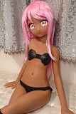 Aotume Doll #20 アニメラブドール 135cm AAカップ 細身タイプ TPE製 小麦肌 等身大リアルドール 【掲載画像のボディは既に生産終了】