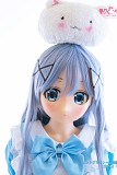 Aotume Doll #24 アニメラブドール 135cm AAカップ 細身タイプ TPE製 等身大リアルドール 【掲載画像のボディは既に生産終了】