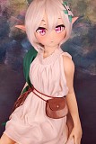 Aotume Doll #18 アニメラブドール 135cm AAカップ 細身タイプ TPE製 等身大リアルドール 【掲載画像のボディは既に生産終了】