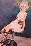 Aotume Doll #18 アニメラブドール 135cm AAカップ 細身タイプ TPE製 等身大リアルドール 【掲載画像のボディは既に生産終了】