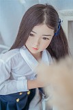 WAXDOLL ラブドール  108cm バスト平 #Molly シリコン製頭部+TPEボディ 睫毛と眉毛植毛加工