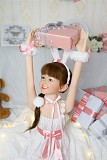 WAXDOLL ラブドール  108cm バスト平 Cherryヘッド シリコン製頭部+TPEボディ 睫毛と眉毛植毛加工