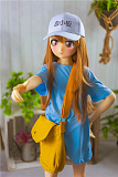 Aotume Doll #24-2 アニメラブドール 135cm AAカップ 細身タイプ TPE製 【掲載画像のボディは既に生産終了】
