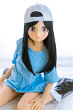 Aotume Doll #24-2  アニメラブドール 135cm AAカップ 細身タイプTPE製 【掲載画像のボディは既に生産終了】