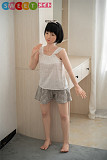 #G36ヘッド 130cm 貧乳ダッチワイフ WAXDOLL フルシリコン製ラブドール