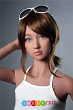 AXB Doll ラブドール 130cm バスト平 貧乳 #16 TPE製 褐色肌 ダッチワイフ