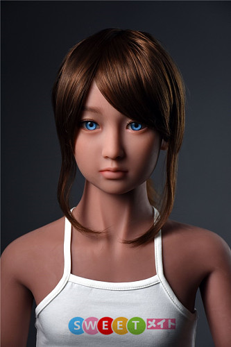 AXB Doll ラブドール 130cm バスト平 貧乳 #16 TPE製 褐色肌 ダッチワイフ
