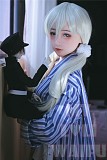 セックスドール 銀髪ツインテール 138cm貧乳 陽葵