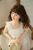 WAXDOLL ラブドール 110cm バスト平 G34ヘッド リアルメイク付き フルシリコン製