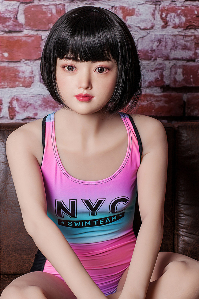 XYDOLL リアルドール 138cm AAカップ貧乳ラブドール #5頭部  身長等選べる 高級シリコン頭部+TPE材質ボディ