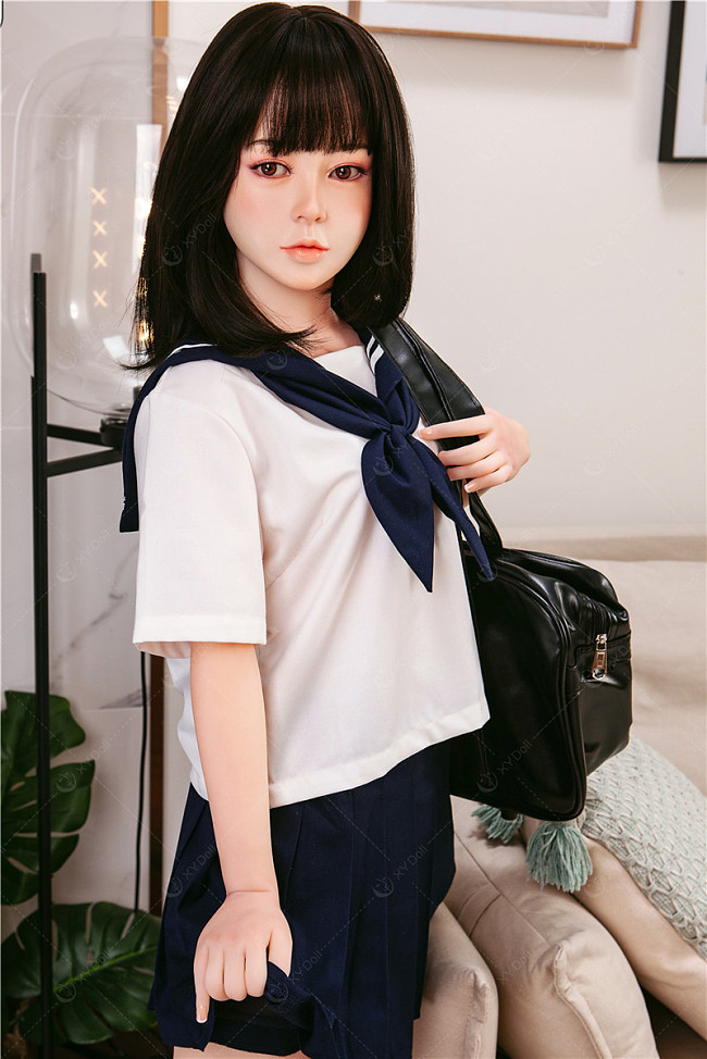 XYDOLL ラブドール 138cm AAカップ貧乳リアルドール #1頭部  身長等選べる 高級シリコン頭部+TPE材質ボディ