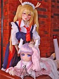 Aotume Doll 135cm AAカップ 豊潤タイプ #52 と 155cm Fカップ #51 アニメラブドール 【掲載画像の135ボディは既に生産終了】