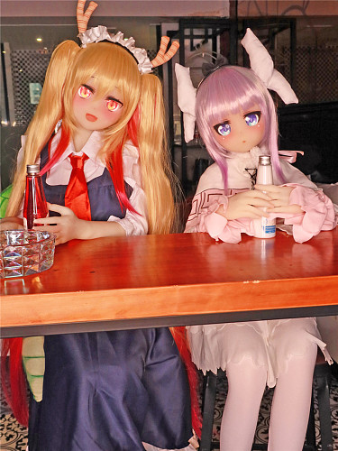 Aotume Doll 135cm AAカップ 豊潤タイプ #52 と 155cm Fカップ #51 アニメラブドール