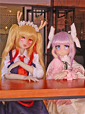 Aotume Doll 135cm AAカップ 豊潤タイプ #52 と 155cm Fカップ #51 アニメラブドール 【掲載画像の135ボディは既に生産終了】