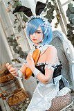 GD Sino ラブドール 156cm Cカップ 普乳 G1洛紫 フルシリコン製 リゼロレム 等身大リアルドール