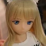 Real Girl B工場製 A2 グレー髪 二次元 ラブドール ヘッド単体 TPE材質 エロ い 人形頭部 ボディ要否選択可能