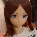 Real Girl B工場製 A2 アニメ 系 ピン髪 エロ ドール ヘッド単品 柔らかい TPE素材 二次元 口開け 頭部