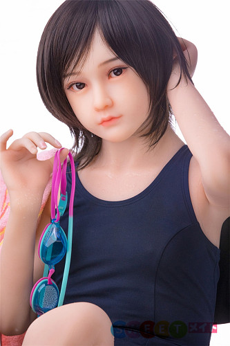 My Loli Waifu 莉央RIO 水着姿の童顔美少女ダッチワイフ 145cm Aカップ TPE製 アダルト ドール