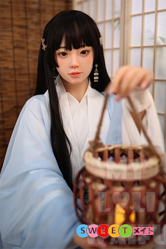 My Loli Waifu 美亜Mia 黒髪の姫御前 ラブドール 145cm Aカップ 貧乳エロ人形 シリコンヘッド+TPEボディ