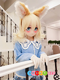 Aotume Doll#67 アニメラブドール 135cm AAカップ 細身タイプ TPE製 【掲載画像のボディは既に生産終了】