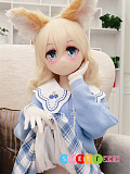 Aotume Doll#67 アニメラブドール 135cm AAカップ 細身タイプ TPE製 【掲載画像のボディは既に生産終了】