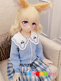 Aotume Doll#67 アニメラブドール 135cm AAカップ 細身タイプ TPE製 【掲載画像のボディは既に生産終了】
