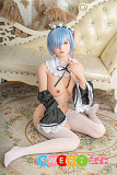 WAXDOLL #GD14R リアルラブドール等身大 155cm 普乳 Cカップ フルシリコン製 ダッチワイフ リゼロレム
