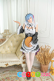WAXDOLL #GD14R リアルラブドール等身大 155cm 普乳 Cカップ フルシリコン製 ダッチワイフ リゼロレム