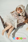 AXB Doll ラブドール 65cm バスト平ら TA07ヘッド  掲載画像のボディはリアルメイク付き TPE製