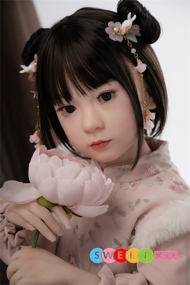AXB Doll ラブドール 新型110cm バスト平 GB05Rヘッド 掲載画像のボディはリアルメイク付き 【シリコン製頭部+TPEボディ】