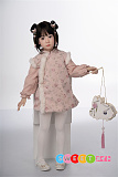 AXB Doll ラブドール 新型110cm バスト平 GB05Rヘッド 掲載画像のボディはリアルメイク付き 【シリコン製頭部+TPEボディ】