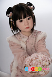 AXB Doll ラブドール 新型110cm バスト平 GB05Rヘッド 掲載画像のボディはリアルメイク付き 【シリコン製頭部+TPEボディ】