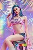 zelexdoll 170cm #GE07-3ヘッド フルシリコン製 ラブドール リアルメイク付き