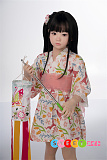 AXB Doll GB05R ラブドール 新型120cm 貧乳 掲載画像のボディはリアルメイク付き シリコン頭部+TPEボディ