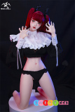 魔族人形 MOZU DOLL 小兹 163cm Hカップ 色気の溢れる赤髪 美少女 セックス 人形 TPE製