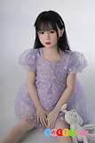 AXB Doll GB09 ラブドール 新型120cm 貧乳 掲載画像のボディはリアルメイク付き シリコン頭部+TPEボディ