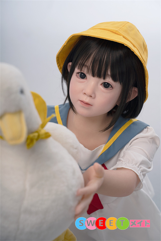 AXB Doll GB59 ラブドール 新型120cm 貧乳 掲載画像のボディはリアルメイク付き シリコン頭部+TPEボディ