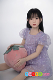 AXB Doll GB09 ラブドール 新型120cm 貧乳 掲載画像のボディはリアルメイク付き シリコン頭部+TPEボディ